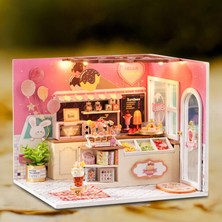 Tashow Dollhouse Dıy Kit Dıy Mini Ahşap Ev (Yurt Dışından)