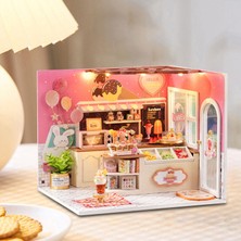 Tashow Dollhouse Dıy Kit Dıy Mini Ahşap Ev (Yurt Dışından)