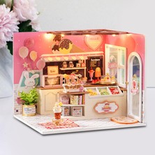 Tashow Dollhouse Dıy Kit Dıy Mini Ahşap Ev (Yurt Dışından)