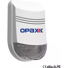 Opax Bgr-06 Ekonomik Alarm Sistemi (Siren+Pır+Manyetik Kontak+2 Adet Kumanda+Adaptör)