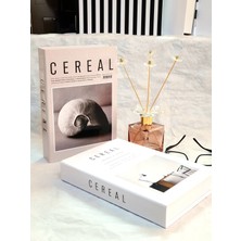 Saccura Dekor Dekoratif Kutu 2'li Set Cereal Kitap Kutu Set