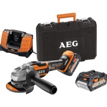 Aeg Bews 18-115BLLI-502C 18V 5AH Çift Akülü Taşlama Makinesi