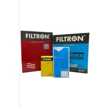 Filtron Ford Connect Filtre Bakım Seti 2002-2013 Filtron Otosan|hava+Yağ+Polen+Orj. Yakıt Filtresi