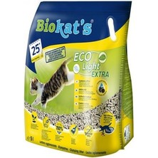 Biokat's Eco Light Extra Pelet Aktif Karbonlu Kedi Kumu 5 Lt