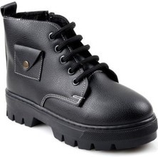 Papuçcity Arz 02341 Unisex Çocuk Kürklü Termal Bot