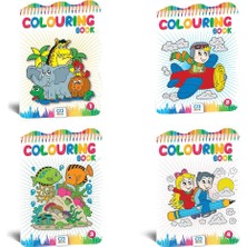 Colourıng Book Boyama Kitabı Seti (Ciltli)