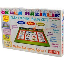 Tees Ls-2 Okula Hazırlık Eğitici Çocuk Oyuncak Eğitim Seti