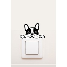 Kt Grup Sevimli Köpek Dekoratif Priz Sticker