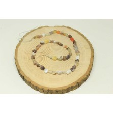 Yaşam Tohumu Botswana Taşı Doğal Dizi (25510)