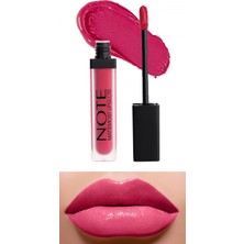 Note Mattemoist Lipgloss Yarı Mat Saten Bitişli Likit Ruj 406 Sweet Heart - Pembe