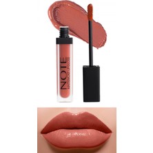 Note Mattemoist Lipgloss Yarı Mat Saten Bitişli Likit Ruj 402 Mat Kiss - Nude