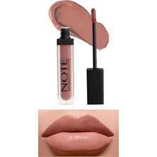 Note Mattemoist Lipgloss Yarı Mat Saten Bitişli Likit Ruj 401 Mat Nude - Nude