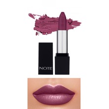 Note Mattever Lipstick Yarı Mat Saten Bitişli Ruj 10 Shocking Fuschia - Mor