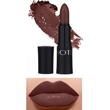 Note Mattemoist Lipstick Mat Bitişli Ruj 316 Coco Toffee - Kahverengi