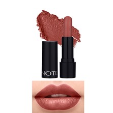 Note Deep Impact Lipstick Kremsi Dokulu Yarı Parlak Ruj 02 Optimistic Rose - Nude