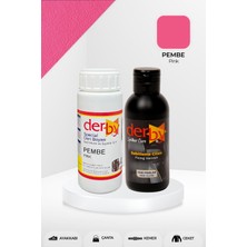 Derby Special Deri Boyası ve Cilası - 2'li Set / Mont - Eşya - Çanta - Cüzdan - Kemer 100 ml - Kartela Renkleri