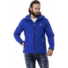 Cipo & Baxx CJ285 Softshell Termal Şardonlu Mavi Ceket