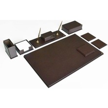 Tabacc Sümen Takımı Tabak Suni Deri Sorty Kahve 2950