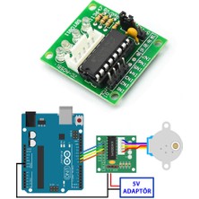 Roba 5V Step Motor 28BYJ-48 ve ULN2003A Sürücü Kartı