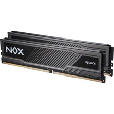 Apacer Nox 16GB (2X8GB) Ddr4 3600MHZ CL18 Gaming Ram (AH4U16G36C25YMBAA-2)