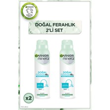 2'li Garnier Mineral Doğal Ferahlık Deodorant Seti