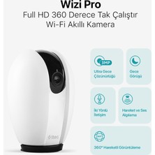 Ttec Wizi Pro Full Hd 360 Derece Tak Çalıştır Wi-Fi Akıllı  Kamera