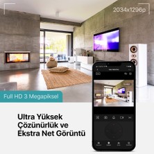 Ttec Wizi Pro Full Hd 360 Derece Tak Çalıştır Wi-Fi Akıllı  Kamera