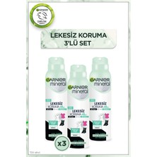 3'lü Garnier Mineral Lekesiz Koruma Deodorant Seti