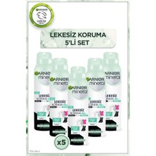 5'li Garnier Mineral Lekesiz Koruma Deodorant Seti