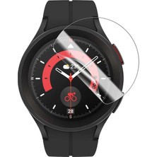 Microcase Samsung Galaxy Watch 5 Pro Için Tpu Ekran Koruma Filmi - Şeffaf