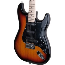 Madison Meg-3ts Sunburst Elektro Gitar