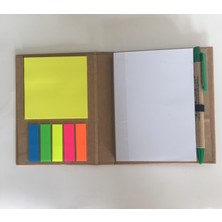 Çankaya Premium Denge Kraft Kapaklı Ayraç & Post-It Not Defteri