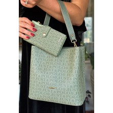 Galb Leather Ayarlanabilir Uzun Askılı Kadın Çanta Cüzdan Seti 2117-GD