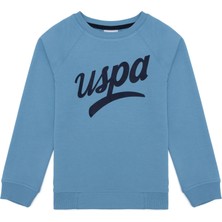 U.S. Polo Assn. Erkek Çocuk Mavi Sweatshirt 50253387-VR036