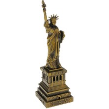 Dünyadan Hediyeler Retro Metal Özgürlük Heykeli Bronz 25 cm