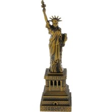 Dünyadan Hediyeler Retro Metal Özgürlük Heykeli Bronz 25 cm