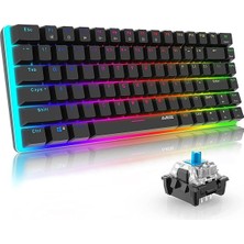 Sarftech T60 Siyah/pembe/beyaz Mavi Switch Rgb Klavye Kablolu Gaming Oyuncu Klavyesi