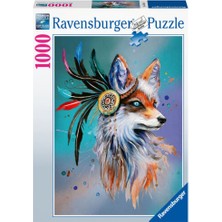 Ravensburger Puzzle 1000 Parça Renkli Tilki PUZZLE16725