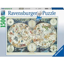 Ravensburger Puzzle, Map Of Beasts, 1500 Parça