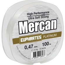 Mercan Platinum 100 M. 1x1 Beyaz Makara Misina