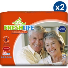 2'li Freshlife Large Yetişkin Hasta Bezi 30X2 (60 Adet)