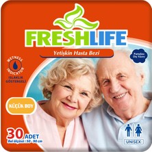 2'li Freshlife Small Yetişkin Hasta Bezi 30X2 (60 Adet)