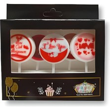 Çıtı Pıtı Store 5'li Seni Seviyorum Mum