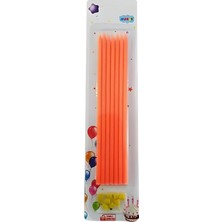 Çıtı Pıtı Store 18 cm Turuncu Mum 7'li