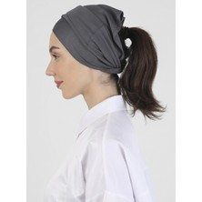 Ecardin Büyük Bant Bone - Koyu Gri - Ecardin