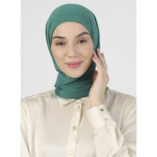 Ecardin Boneli Şifon Şal - Yeşil - Ecardin