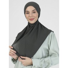 Ecardin Krep Kemerli Türban - Haki - Ecardin