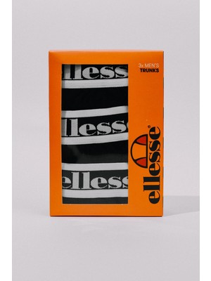 Ellesse Erkek Boxer 3lü Paket B001-BK