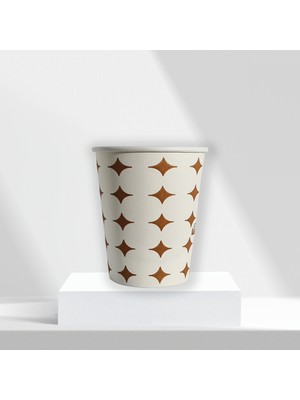 The King Paper Beyoğulları 7 Oz Standart Desen Karton Bardak 1000 Adet