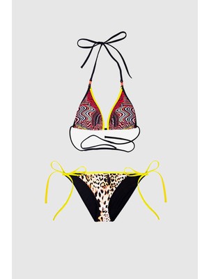 Ayyıldız 5515 Leopar Bikini Takımı